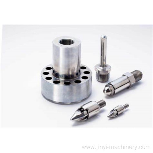 Injection Screw Tip Assembly with Bimetallic Alloy Spraying